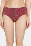 Rosaline Cyber Grove Medium Rise Full Coverage Hipster Panty (Pack of 3) - Multicolor — thumbnail 2